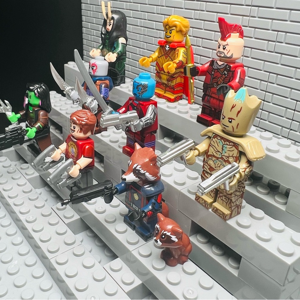 Guardians of the Galaxy Custom Minifigures Lot of 9 - Picture 5 of 6